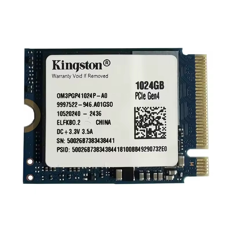 هارد SSD 2230 PCIe 4 کینگستون 1 ترابایت مدل Kingston SSD M.2 2230 PCIe Gen4 1TB