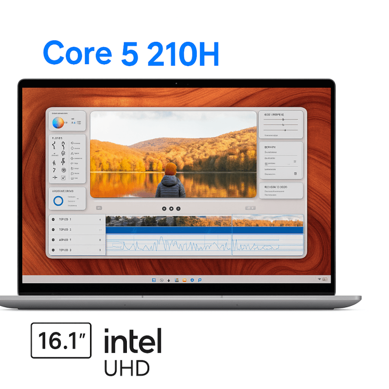 لپ‌تاپ دل اینسپایرون مدل Dell Inspiron 16 Plus 7640F-3605L Core 5 210H FHD 60Hz 2025