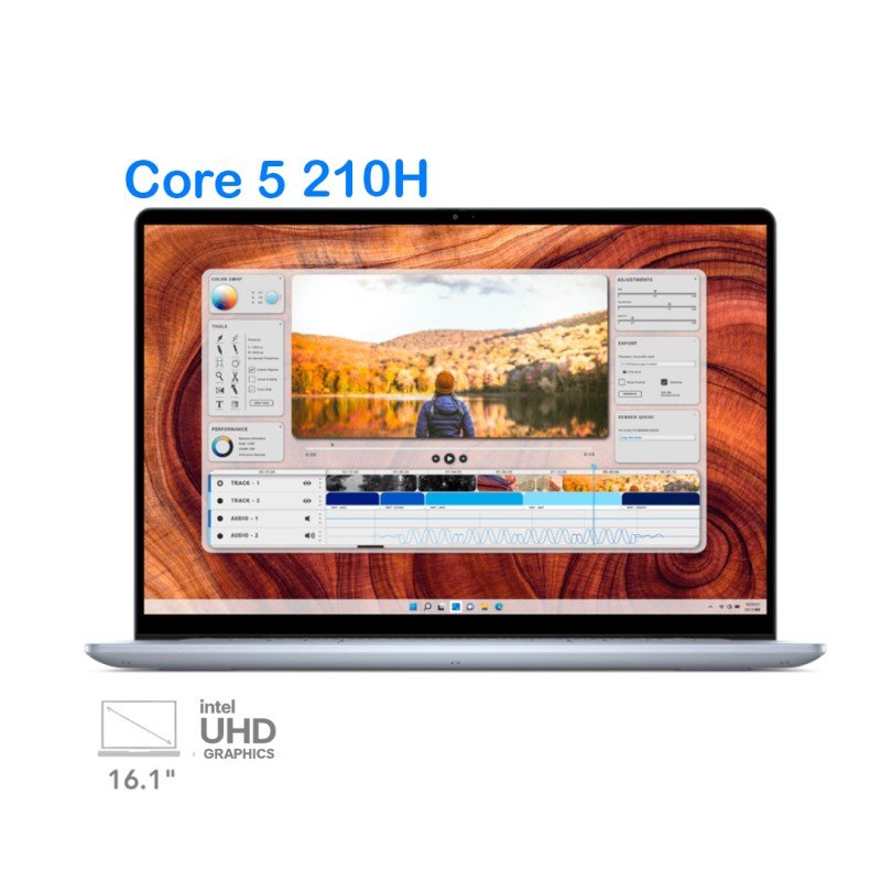 لپ‌تاپ دل اینسپایرون مدل Dell Inspiron 16 Plus 7640F Core 5 210H 2.5K 120Hz 2025