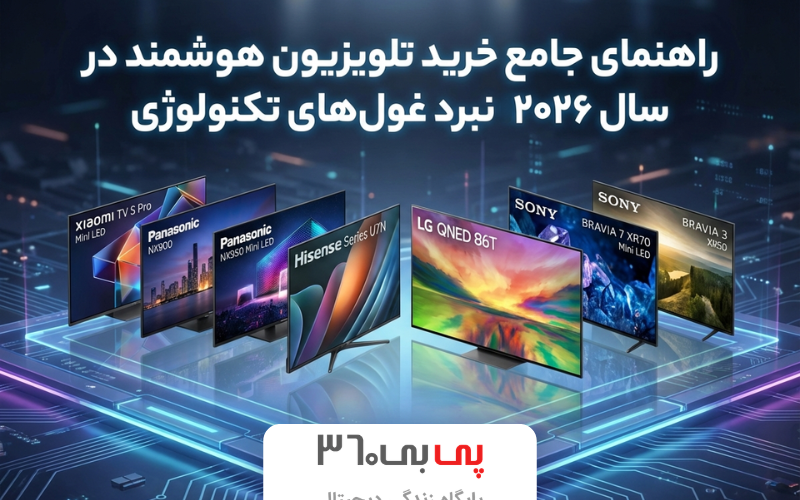 راهنمای جامع خرید تلویزیون هوشمند در سال ۲۰۲۶؛ نبرد غول های تکنولوژی
