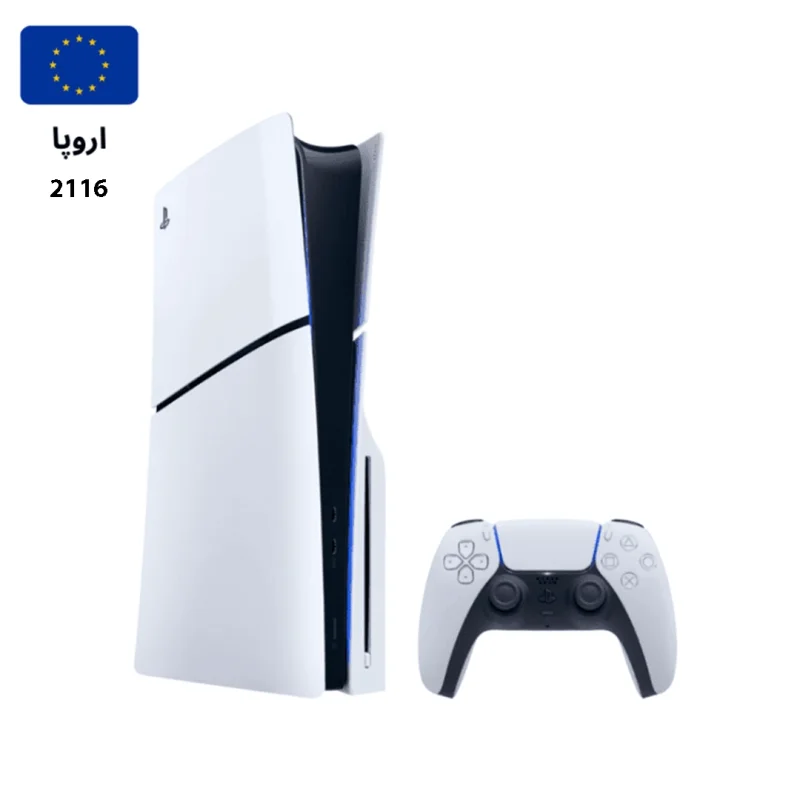 کنسول پلی استیشن 5 سونی دیسک خور اسلیم ریجن اروپا مدل Sony Playstation 5 Slim CFI-2116 A01Y Europe