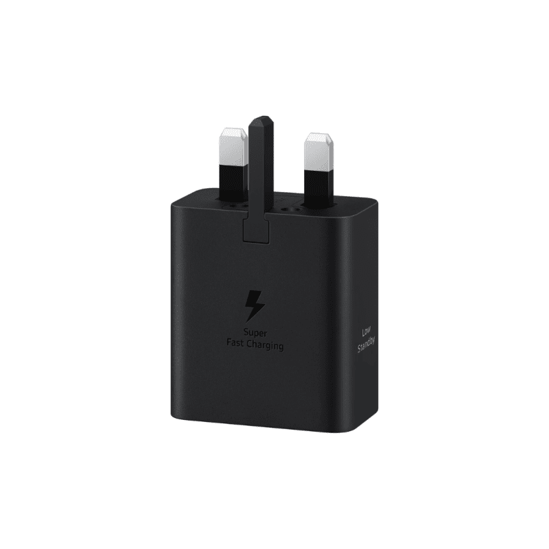 شارژر دیواری 45 وات سامسونگ  45W PD Power Adapter Original (3-Pin, with Cable)