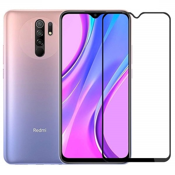 محافظ فول چسب صفحه نمایشگر شیائومی مناسب برای Redmi 9