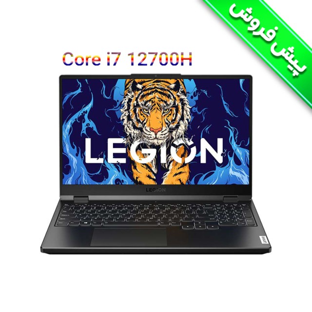 لپ تاپ گیمینگ لنوو لیجن 5 مدل Lenovo Legion 5  Y7000P i7 12700H RTX3050 95W 2022
