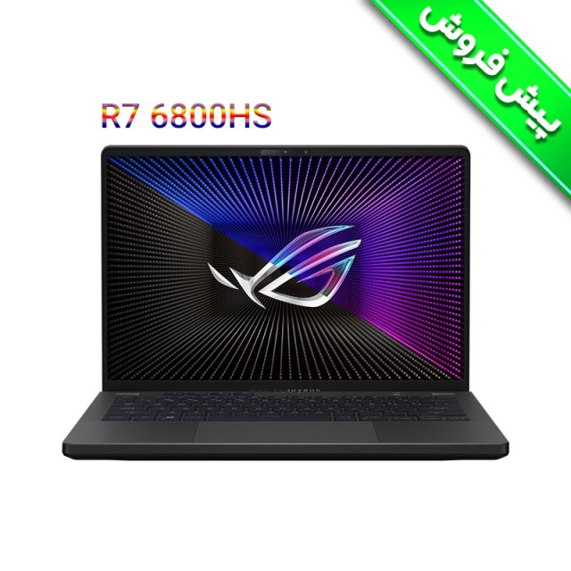 لپ تاپ گیمینگ ایسوس راگ زفیروس ASUS ROG Zephyrus G14  GA402RJ R7 6800HS RX6700S 100W  2022