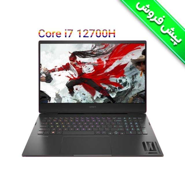 لپ تاپ گیمینگ اچ پی آمن  HP Omen 16 pro k0011TX i7 12700H RTX3070Ti 150W 1T 2.5K 165Hz 2022