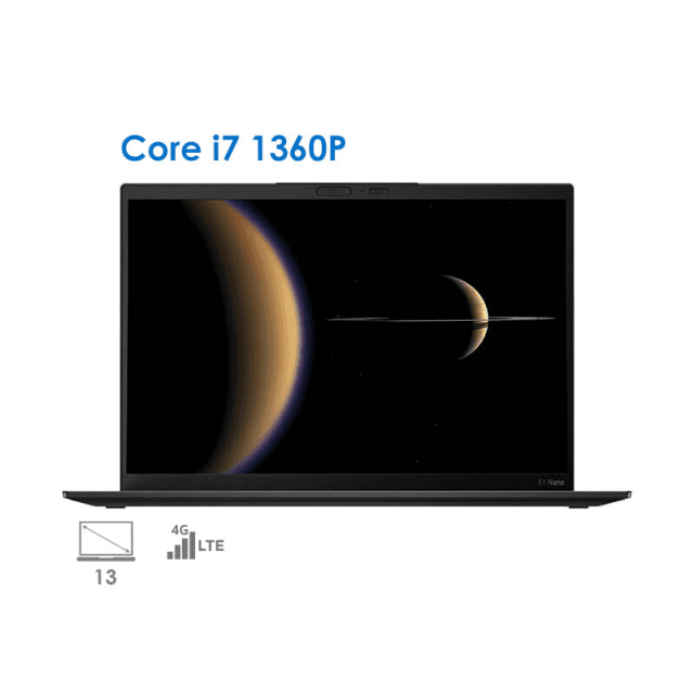 لپ تاپ لنوو تینک پد نانو X1 مدل Lenovo ThinkPad X1 Nano i7 1360P 16G 2.2K LTE 2023