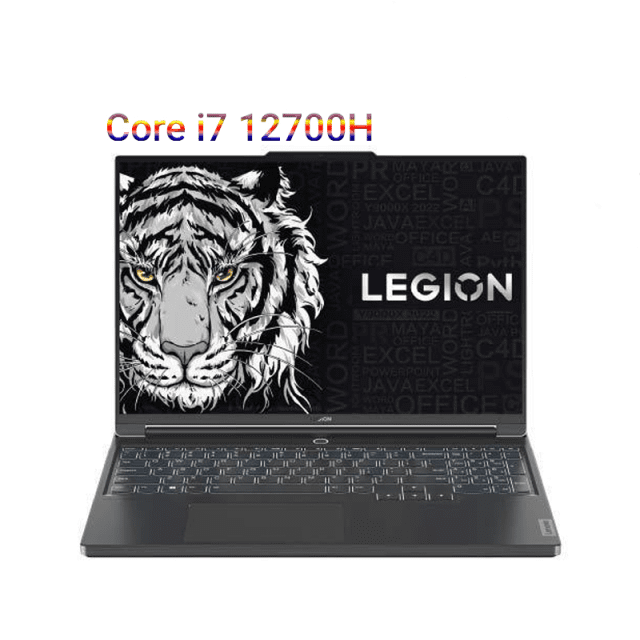 لپ تاپ گیمینگ لنوو لیجن 7 اسلیم مدل Lenovo Legion 7 Slim Y9000X 12700H RTX3060 100W 2.5K 165Hz 2022