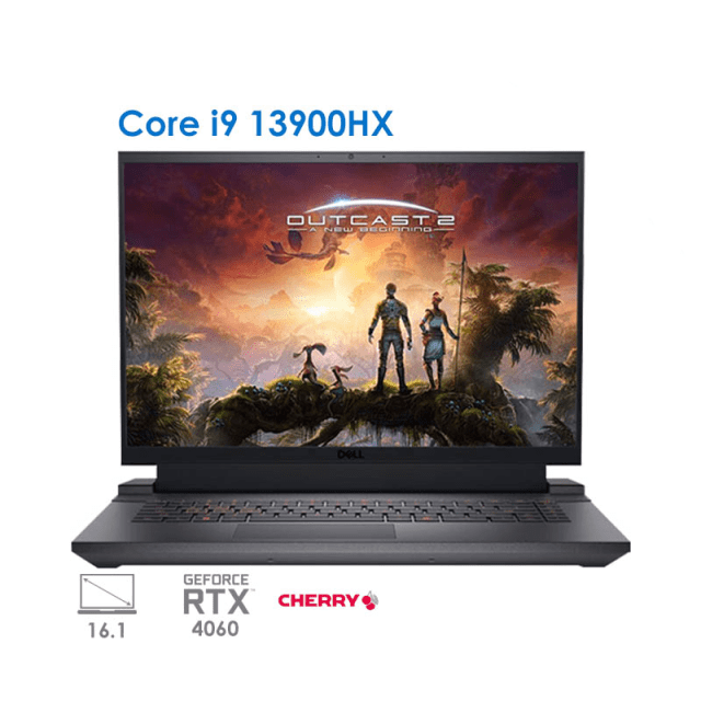لپ تاپ گیمینگ دل مدل  Dell G16 7630 R1948W i9 13900HX RTX4060 140W 1T 2.5K 240Hz CHERRY MX 2023