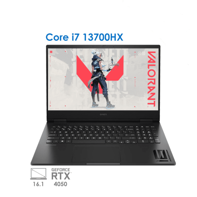 لپ تاپ گیمینگ اچ پی آمن  HP Omen 16 pro wf0004TX i7 13700HX RTX4050 140W 165Hz 2023