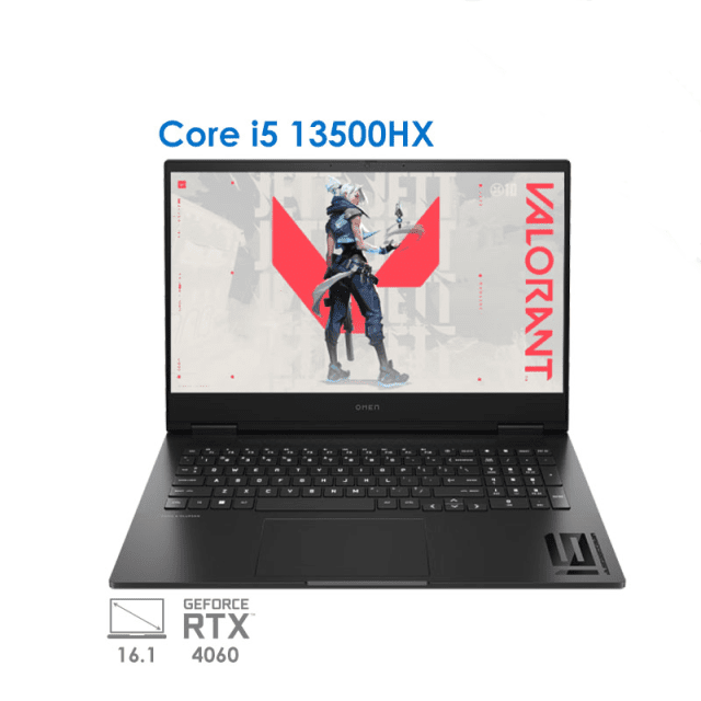 لپ تاپ گیمینگ اچ پی آمن  HP Omen 16 pro wf0007TX i5 13500HX RTX4060 140W 2.5K 240Hz 2023