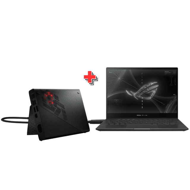 باندل ویژه گیمینگ ایسوس راگ شامل لپ تاپ ASUS ROG Flow X13 GV301RC و گرافیک اکسترنال ROG XG Mobile RTX3080