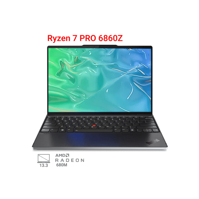 لپ تاپ لنوو تینک پد مدل Lenovo ThinkPad Z13 R7 PRO 6860Z OLED 2.8K USB4 Touch screen 2022