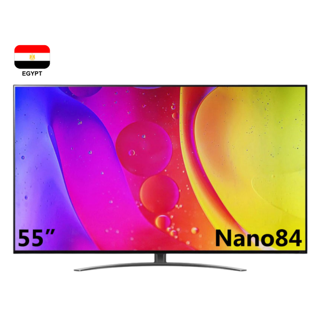 تلویزیون هوشمند نانوسل ال جی سایز 55 اینچ مدل LG NANO84 55 TV