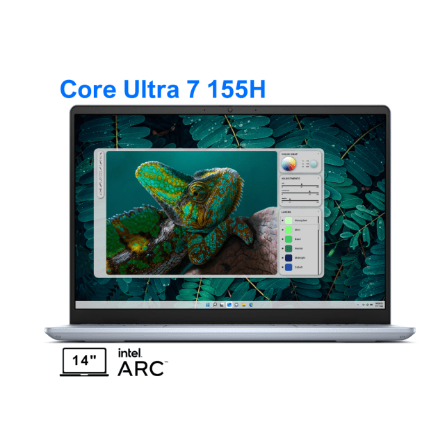 لپ تاپ  دل اینسپایرون مدل  Dell Inspiron 14 Plus 7440 U7 155H 32G 1T 2.8K 120Hz 2024