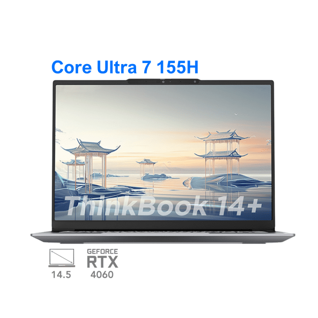 لپ تاپ لنوو تینک بوک +14 مدل Lenovo ThinkBook 14+ Core Ultra 7 155H RTX 4060 95W 32G 1T 3K 120Hz 2024
