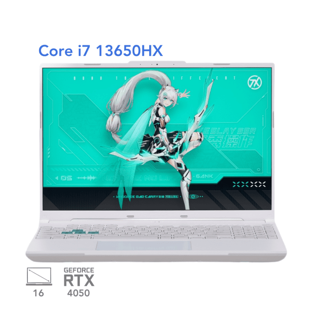 لپ تاپ گیمینگ ایسوس تاف ASUS TUF F16 FX607JU i7 13650HX RTX 4050 130W 16G 1T 2.5K 165Hz 2024