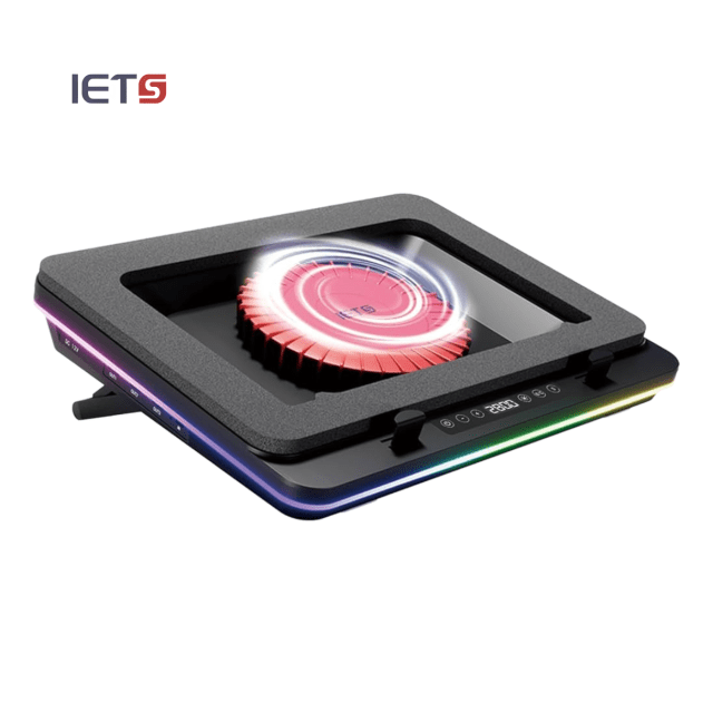 کول پد توربوفن بیصدا و ضد گردغبار IETS مدل IETS GT600 Pressure wind Dust Proof RGB USB Lingshen Version (GT626)