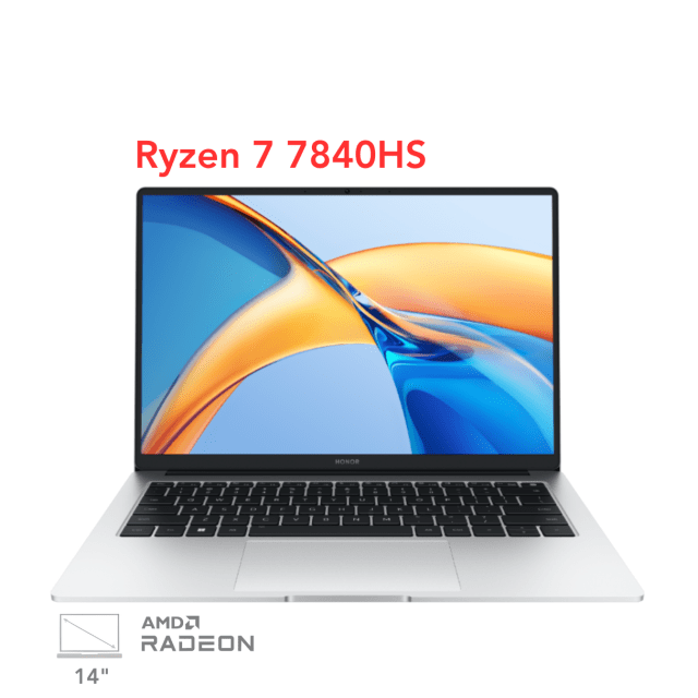 لپ تاپ هواوی آنر مجیک بوک X 14 پرو مدل Honor MagicBook X 14 Pro R7 7840HS 16G 512G 2023