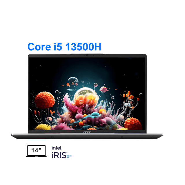 لپ تاپ ایسر سوئیفت گو مدل Acer Swift Go 14 SFG14-73-504A Core Ultra5 125H 32G 1T OLED 2.8K 90Hz 2024