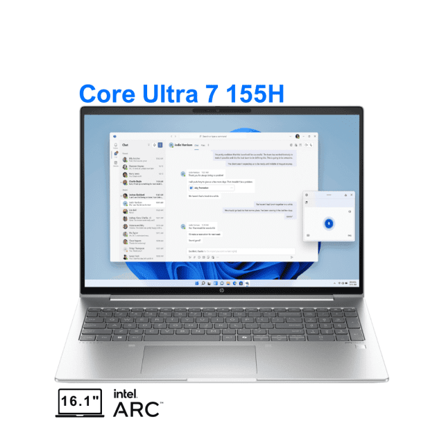 لپ تاپ اچ پی پرو بوک مدل HP ProBook 16 PB460G11-A2NG7PC Ultra 7 155H 32G 1T 2.5K 120Hz 2024