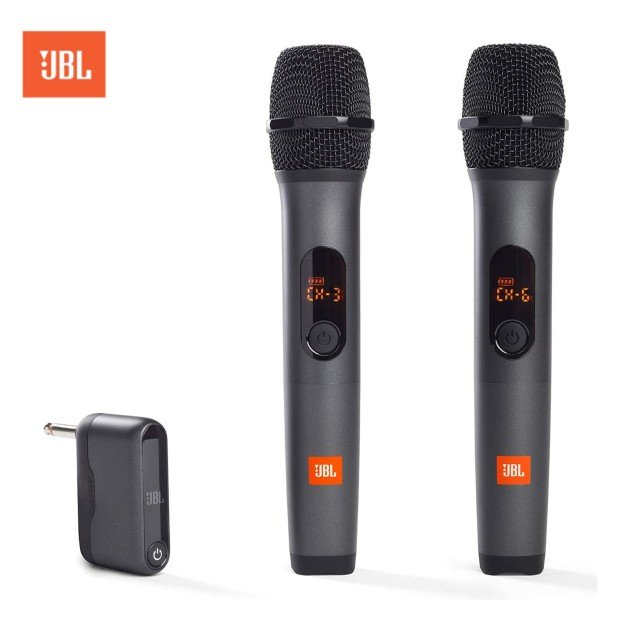 میکروفون دوتایی وایرلس جی بی ال مدل JBL Wireless Microphone Set