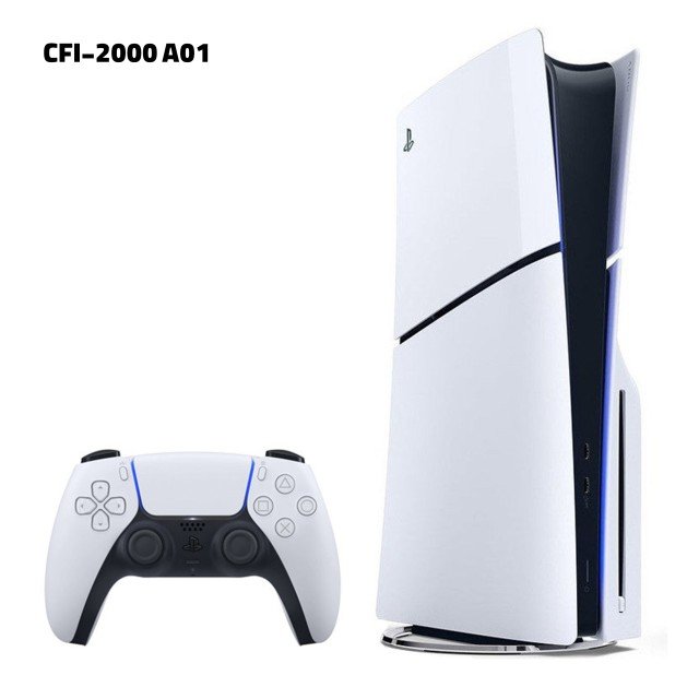 کنسول پلی استیشن 5 سونی دیسک خور  اسلیم ریجن ژاپن مدل Sony Playstation 5 Slim CFI-2000 A01