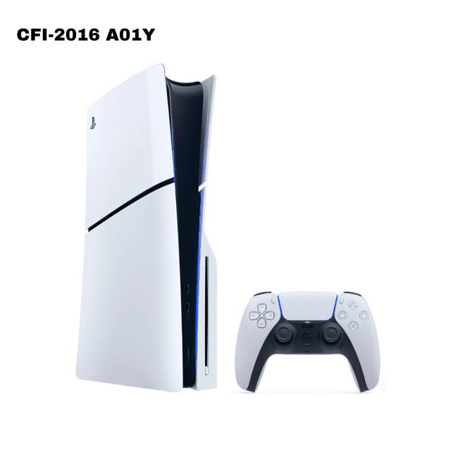 کنسول پلی استیشن 5 سونی دیسک خور اسلیم ریجن اروپا مدل Sony Playstation 5 Slim CFI-2016 A01Y Europe