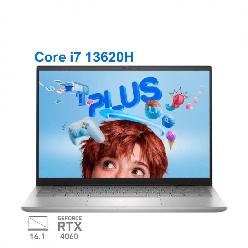 لپ تاپ  دل اینسپایرون مدل  Dell Inspiron 16 Plus 7630 13620H RTX 4060 1T 2.5K 120Hz 2023