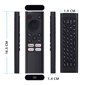 ریموت کنترل ایر موس همراه با کیبورد مدل  Remote Control Keyboard Air Mouse Wireless 2.4G Rechargeable