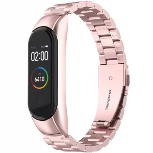 بند فلزی Bead 3 مناسب برای مچ بند هوشمند شیائومی مدل Mi Band 5 / 6