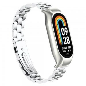 بند فلزی Bead 3 مناسب برای مچ بند هوشمند شیائومی مدل Mi Band 8