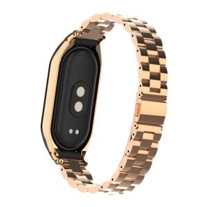 بند فلزی Bead 3 مناسب برای مچ بند هوشمند شیائومی مدل Mi Band 8