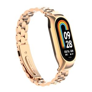 بند فلزی Bead 3 مناسب برای مچ بند هوشمند شیائومی مدل Mi Band 8