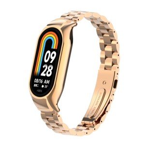 بند فلزی Bead 3 مناسب برای مچ بند هوشمند شیائومی مدل Mi Band 8