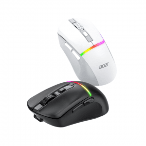 موس ایسر گیمینگ بلوتوث وایرلس شارژی مدل Acer OMR210 Gaming Wireless Bluetooth Dongle Three Mode RGB