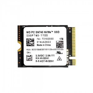 هارد SSD 2230 PCIe 4 وسترن دیجیتال 1T مدل Western Digital PC SN740 SSD M.2 2230 PCIe 4 1T