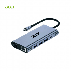 هاب USB-C اورجینال ایسر 10 در 1 مدل Acer HY41-T10 10 in 1 USB-C Hub