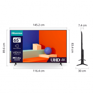 تلویزیون هوشمند 65 اینچ هایسنس مدل HISENSE A62K 65 TV