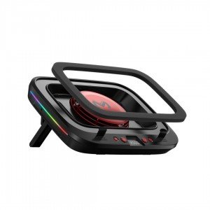 کول پد توربوفن Memo مدل Memo FL08 laptop cooling fan with 2000RPM turbo compressed air Cooler