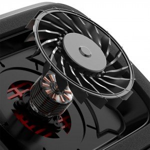 کول پد توربوفن Memo مدل Memo FL08 laptop cooling fan with 2000RPM turbo compressed air Cooler