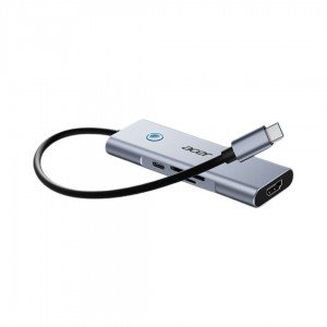 هاب USB-C اورجینال ایسر 9 در 1 مدل Acer HY41-T9 power light 9 in 1 USB-C Hub