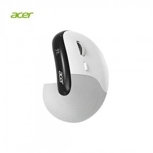 موس ایسر ورتیکال سایلنت بلوتوث وایرلس شارژی مدل Acer OMR217 Vertical Silent Wireless Bluetooth Dual Mode White