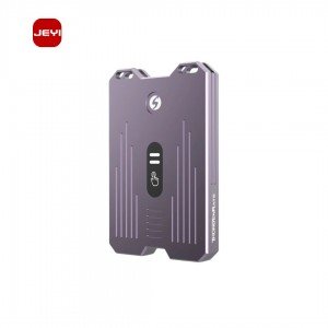 باکس هارد SSD تمام آلومینیومی دو اسلات مدل JEYI Life Wing Plate SSD Box M.2 NVMe SATAIII 2280 10 Gbps