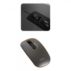 موس ایسر سایلنت بلوتوث وایرلس شارژی مدل Acer OMW211 Bluetooth/Dongle Rechargeable silent