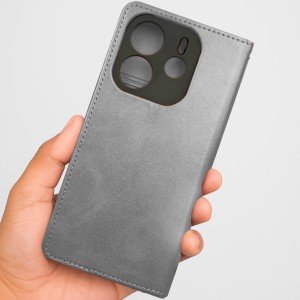 کاور چرم شیائومی مناسب مدل  Xiaomi Redmi Note 14 4G