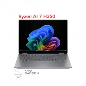 لپ تاپ اچ پی اومنی بوک اولترا مدل HP OmniBook X Flip 14-fk0001AU Ryzen AI 7 H350 32G 1T OLED 2.8K 120Hz 2025