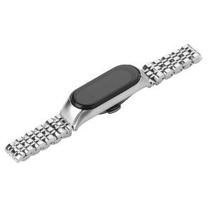 بند فلزی Bead 3 مناسب برای مچ بند هوشمند شیائومی مدل Mi Band 7