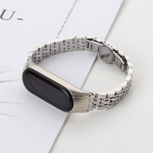 بند فلزی Bead 3 مناسب برای مچ بند هوشمند شیائومی مدل Mi Band 7