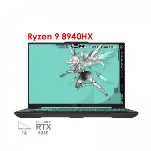 لپ تاپ گیمینگ ایسوس تاف ASUS TUF A16 FA608PM R9 8940HX RTX 5060 115W 16G 1T 2.5K 165Hz 2025